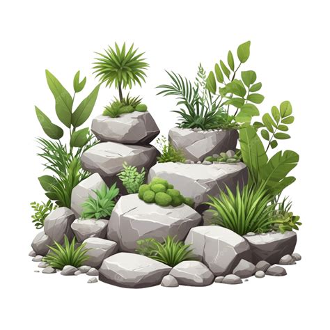 Rock Gardens Clipart PNG, Vector, PSD, and Clipart With Transparent