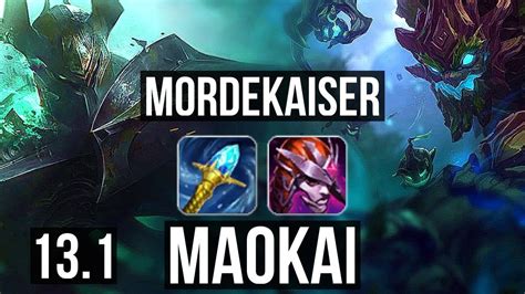 Mordekaiser Vs Maokai Jng Games M Mastery Euw