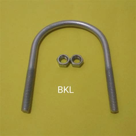 Jual Ubolt Galvanis 5x Besi 10 Mm Klem Ubolt Jakarta Pusat