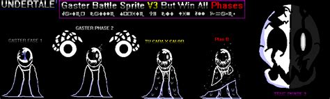 New Version Gaster Battle Sprite V3 By Maximusartii On Deviantart