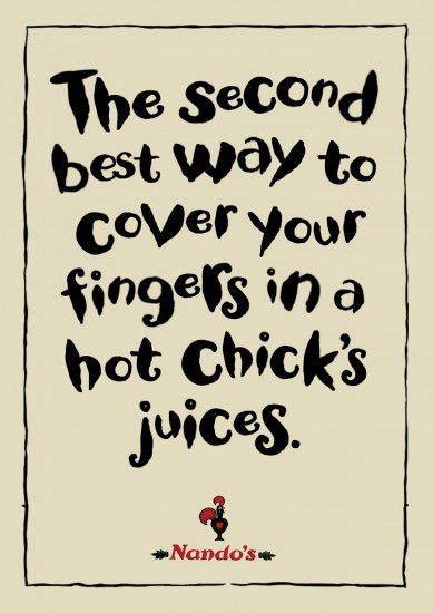 Nando's new slogan : funny