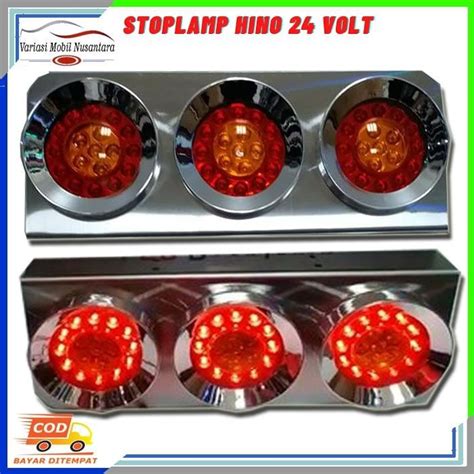 Jual Lampu Stoplamp Lampu Rem Stop Lamp Running Led Belakang Truck Truk