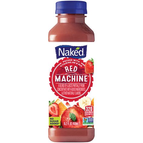 Naked Juice Red Machine Juice Smoothie Fl Oz Bottle Walmart Walmart