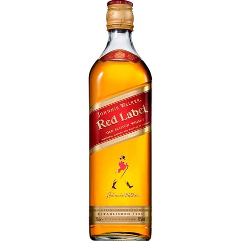 Whisky Escocês johnnie Walker Red Label 1L Emporium São Paulo