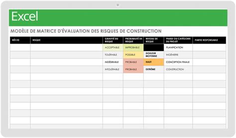 T L Chargez Gratuitement Des Mod Les De Matrices Des Risques