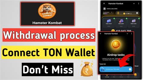 Hamster Kombat Withdrawal Hamster Kombat Connect Your Ton Wallet