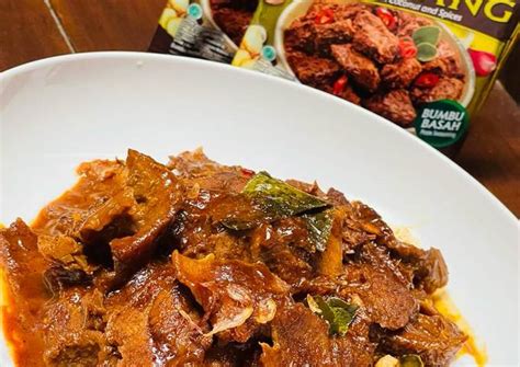 Resep Rendang Daging Bumbu Instan Oleh Ree Ree Cookpad