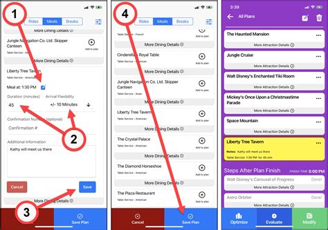 Step By Step Guide Make And Use A Touring Plan In The Lines App