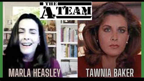 Marla Heasley The A Team Interview Youtube