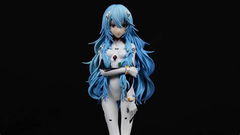 Pop Up Parade Rei Ayanami Long Hair Ver Figure Unboxing Youtube