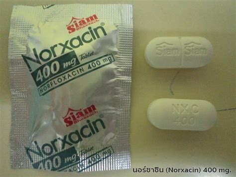 นอร์ฟล็อกซาซิน Norfloxacin สรรพคุณ วิธีใช้ ผลข้างเคียง ฯลฯ