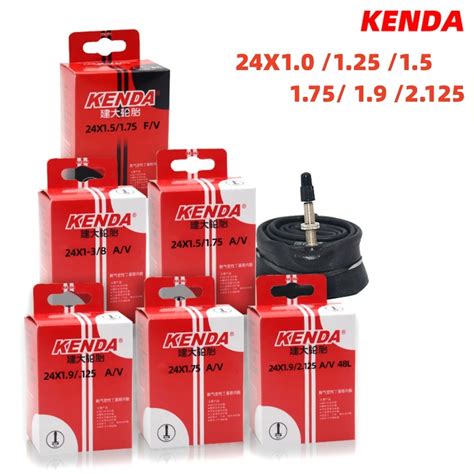 Kenda Bicycle Tubes 24 Inch Full Size Inner Tube 24X1 0 1 25 1 5 1 75 1