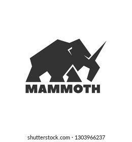 Marke Auf und ab gehen Abrechnungsfähig logo mammut vector Kraftzelle ...