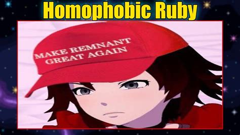 Homophobic Ruby Arc Youtube