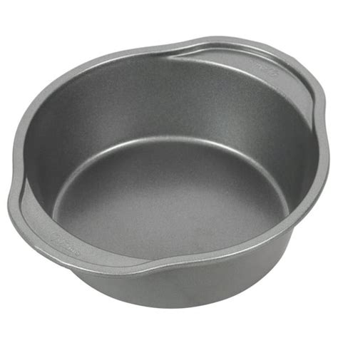 Wilton Bake It Better Non Stick Round Cake Pan 6 Inch Dia Walmart