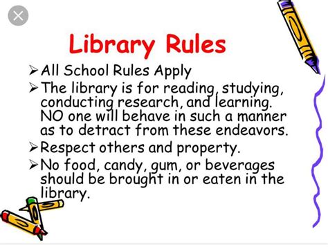 Library Rules Printable Printable Word Searches