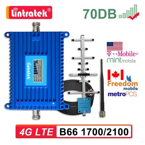 Lintratek G Lte B Repeater Cellphone Signal Booster