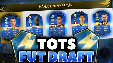 FIFA 16 TOTS SPECIAL FUT DRAFT 4 TOTS HD DEUTSCH YouTube