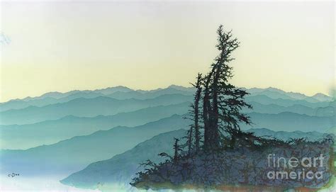 Hurricane Ridge Tapestry Textile By Carolyn Doe Pixels