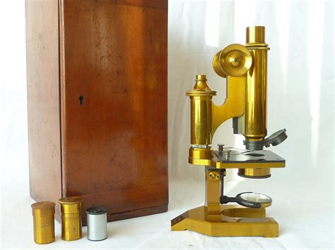 R J Beck London Microscope Continental Model No Circa