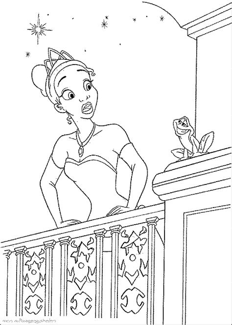 printable the princess and the frog coloring pages ready for download