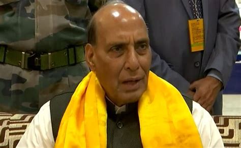 Pakistan Keeps Crying About Kashmir. When Was It Yours?: Rajnath Singh