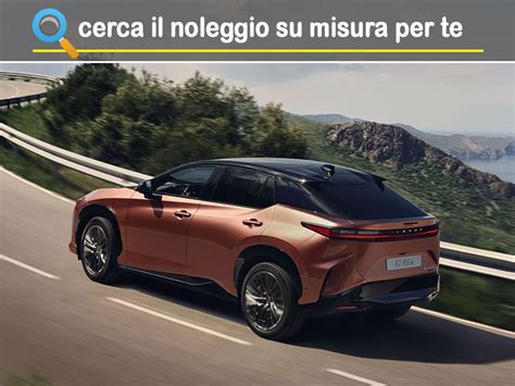 Offerta SUV E CrossOver Come Noleggiare Un Nuovo LEXUS RZ Full Electric