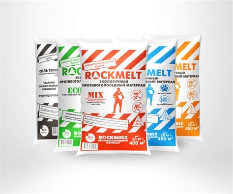 Противогололедные реагенты ROCKMELT / RMELT.RU