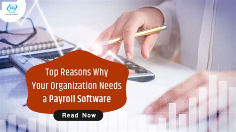 Top Reasons Why Your Organization Needs A Payroll Software