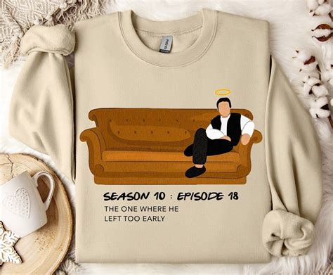 New Chandler Bing Sweater Friends Sitcom Chandler Bing - Etsy