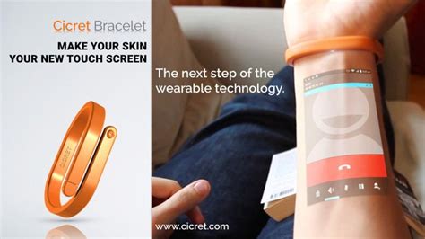 Cicret Hologram Phone Bracelet Turns Your Arm Into A Phone