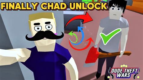 Finally Chad Unlock Dude Theft Wars Youtube