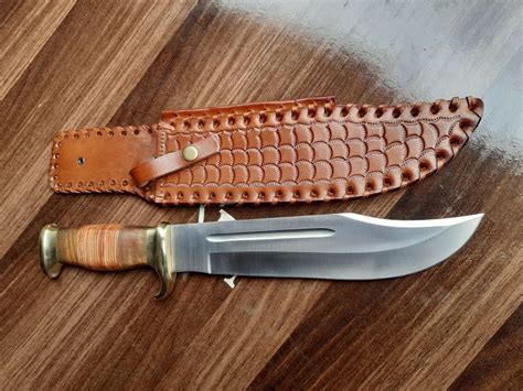 HANDMADE BOWIE KNIFE / BOWIE KNIFE - Shawn Hunting Gear