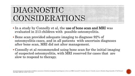 Acute Hematogenous Osteomyelitis Ppt