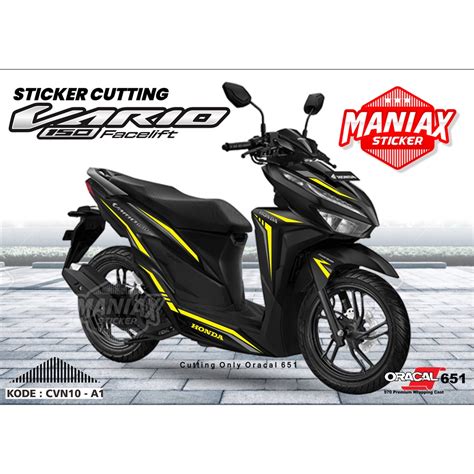 Jual Cutting Sticker Body All New Vario Sticker Vario New