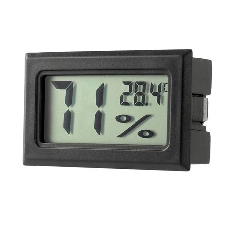 Professional Mini Digital LCD Term Metro Higr Metro Umidade Temperatura