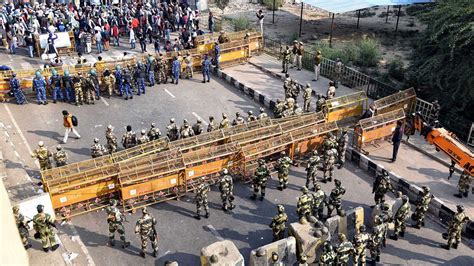 Day Of Farmers Protest These Borders Will Remain Closed Today