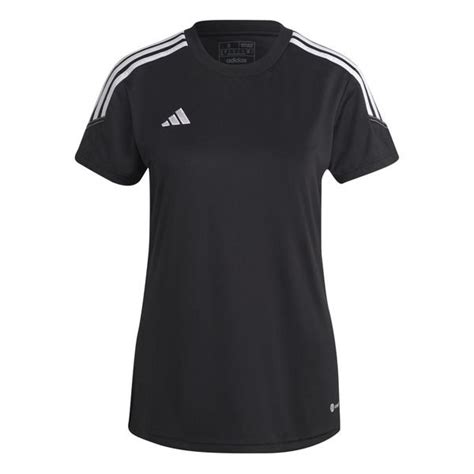 Adidas Tr Nings T Shirt Tiro Club Svart Vit Dam Unisportstore Se