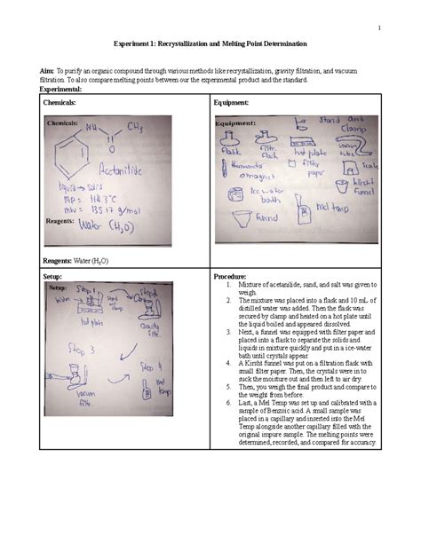 Recrystallization Setup