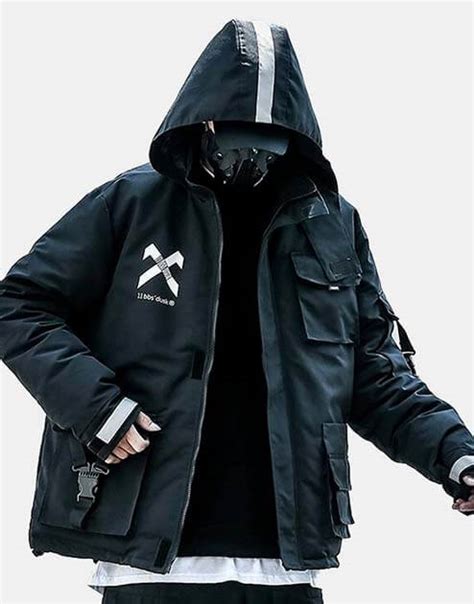 Cyberpunk Dark Tech Wear Jacket Ubicaciondepersonas Cdmx Gob Mx