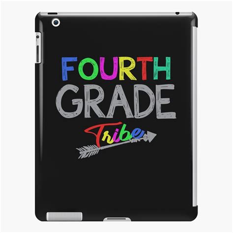 Funda Y Vinilo Para Ipad Tribu De Cuarto Grado Regreso A La Escuela