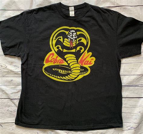 Awesome Cobra Kai Karate Kid T Shirt On Mercari Cobra Kai T Shirt T