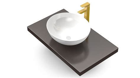 3d Luxury Wash Basin Plate Model Turbosquid 1502365