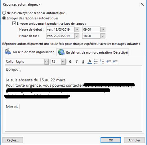 Comment Cr Er Un Message D Absence Sur Outlook Conseils D Experts Fnac