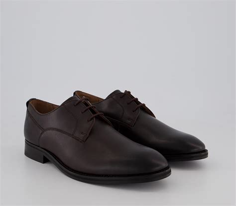 Ted Baker Kampten Derby Shoes Brown Mens Smart Shoes