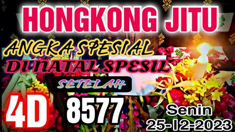 Live Prediksi HONGKONG JITU Senin 25 Des 2023 Angka Gaib HK Angka