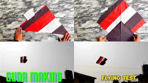 How To Make Kite At Home Step By Step Kite Making And Flying Test