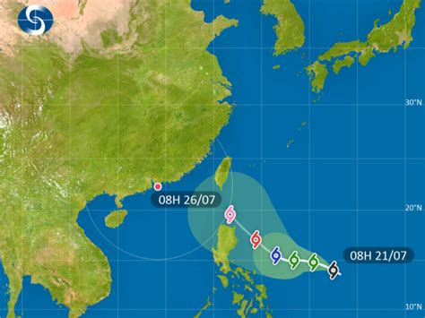 熱帶低氣壓“杜蘇芮”料下周三升級強颱風 社會 香港中通社