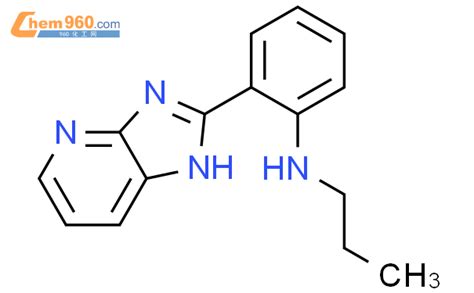 148215 66 1 Benzenamine 2 1H imidazo 4 5 b pyridin 2 yl N propyl 化学式