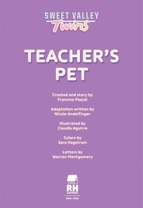 Sweet Valley Twins Teacher S Pet By Francine Pascal 9780593376508